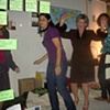Saturday night: "Dance Party!"