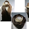 3-way infinity scarf in Natural Alpaca