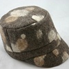 lance in natural colors with circles, grey