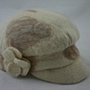the erin in natural with circles, ecru
