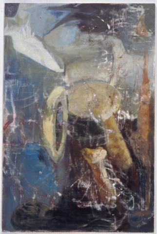 Soft blue, "to think in insolation"