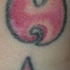 Michelle's wrist before coverup