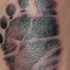 baby's footprint