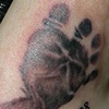 Baby's footprint