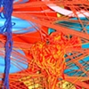 Composition 15: The Digestion of the Rainbow Robot
(Detail)