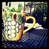 sunday morning on the patio