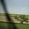 Texas Highway Landscape with Windshield Wiper