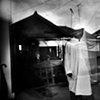 Muhyiddin walking out of a mosque