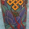 Lotus Flower with Eternal Knot