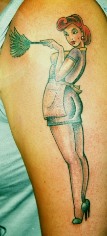 wife pin-up