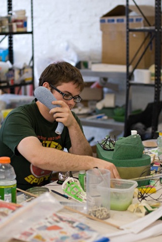 The Clay Studio's studio!