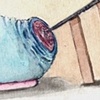 Watercolor Study of "Fanfare for the Middleman"
