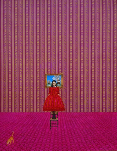 victoriana, works on paper, artwork, printmaking, prints, kyla zoe rafert, fantasy