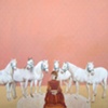 Portrait With Lace and Horses