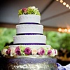 Hydrangea and Rose Cake Decor