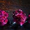 Magenta Textured Bridesmaid Bouquets