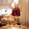 Tropical Centerpiece in a Reversible Vase 