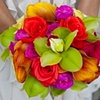 Tropical Bridesmaid Bouquets