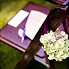 Hydrangea Aisle Marker
