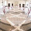 Criss Cross Pattern Aisle Runner