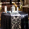 Black and White Damask Sand Ceremony