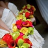 Tropical Bridesmaid Bouquets