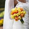Yellow and Orange Bridal Bouquet