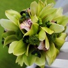 Textured Green Bridal Bouquet