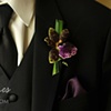 Zygopetalum Orchid Boutonniere