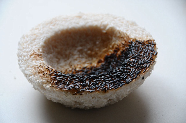 burnt rice
