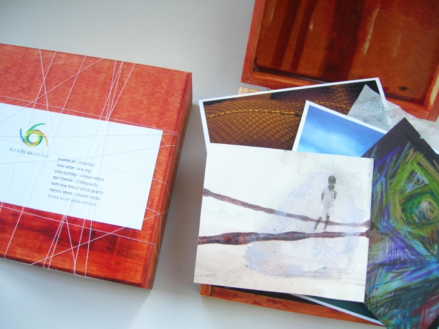 6 x 6 by 6 art boxes