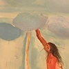 Untitled  ( girl and rainbow)