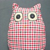 Owlie (red, black & white)