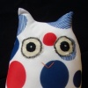 Owlie (red blue dots)