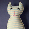 Gertie (green & yellow stripes)