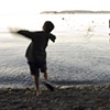 Throwing Rocks, Orcas Island