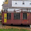 Shipping Container Kiln Shed
