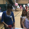 Volunteers hard at work