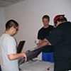 Teens at work