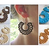 Flirty Girl Crocheted Earrings