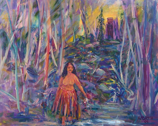 Sophia leaves the burning tower