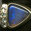 Australian Opal 
Diamonds 
18kt. Gold