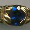 Sapphire 
24kt. Gold