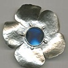 Sterling Silver Flower Mirror 
Essential Oil Fragrance