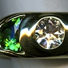 Tsavorite Garnet
Diamond
18kt. Gold