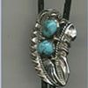 Bolo Tie 
Made from Father's Belt Buckle