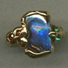Australian Opal
Paraiba Tourmaline
Garnets 
24kt. Gold