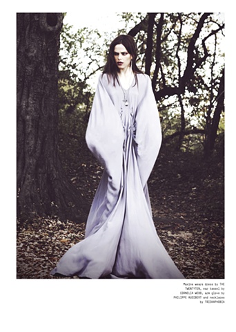 the twentyten Norwich gown in Blink Magazine