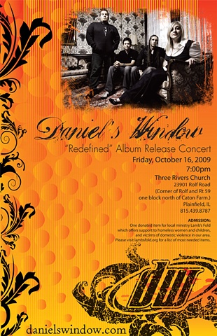 CD Release Party Promotional Poster