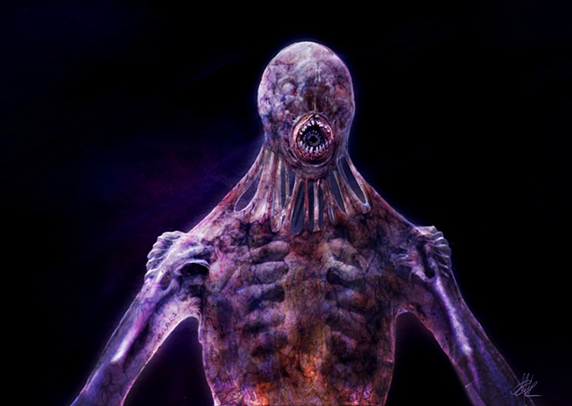 Mirror Demon: essentially a bag of bones, filled with jelly.